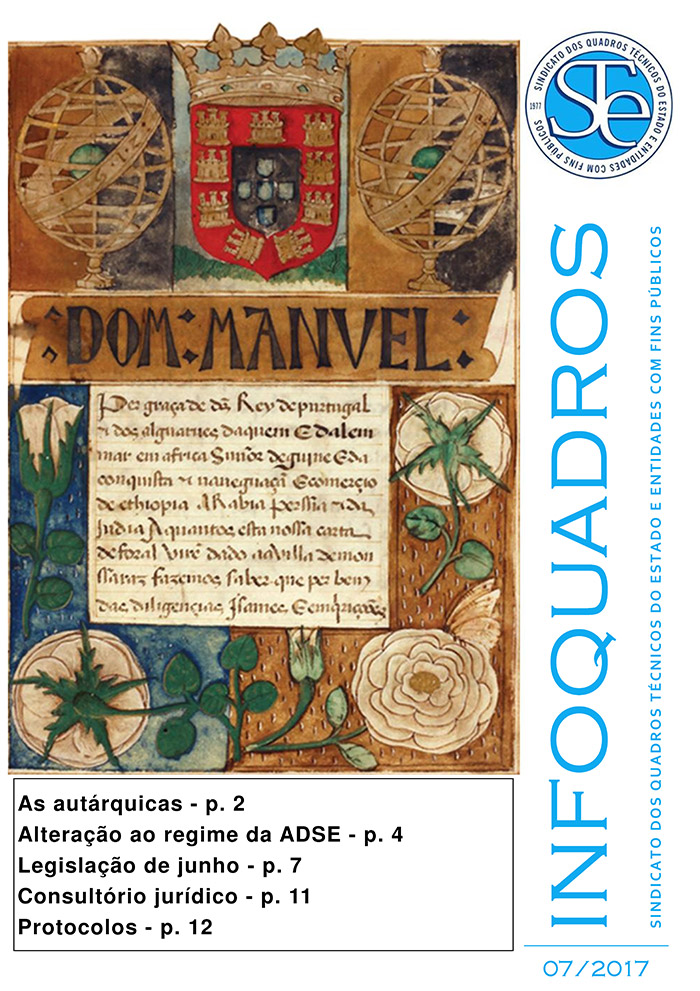 Infoquadros Julho 2017