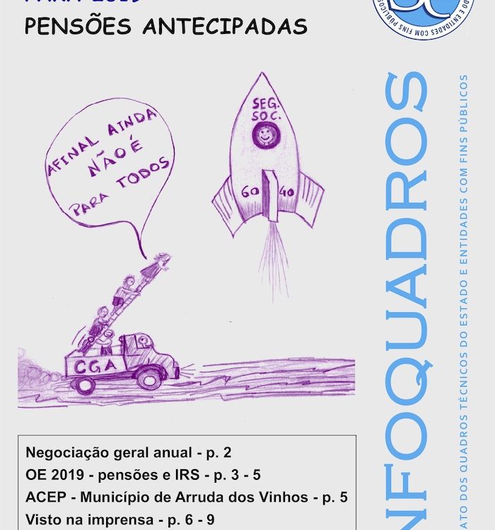 InfoQuadros de Janeiro de 2019