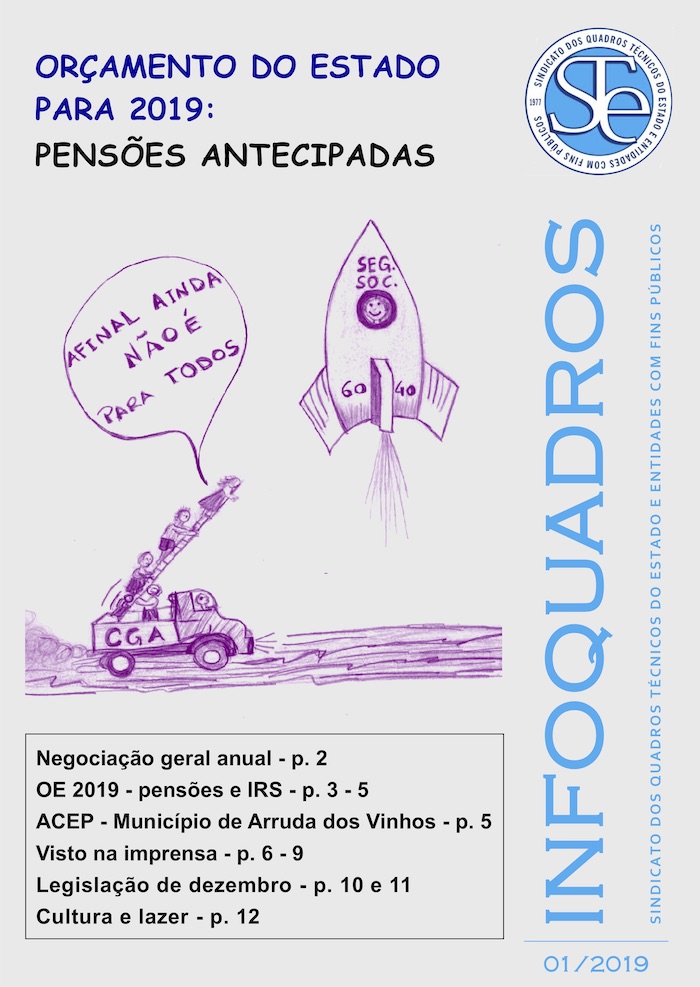 Infoquadros Janeiro 2019