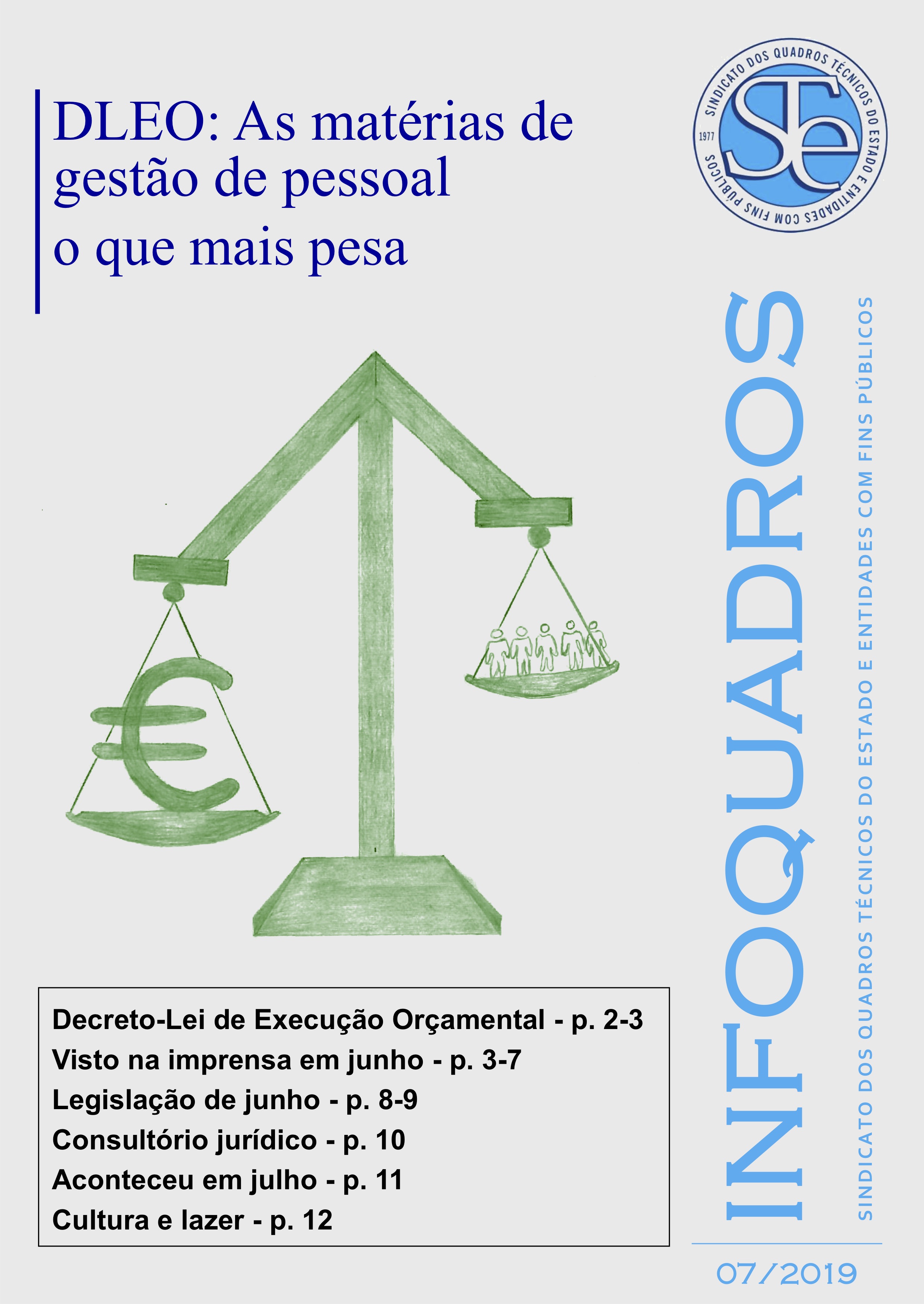 InfoQuadros Julho 2019