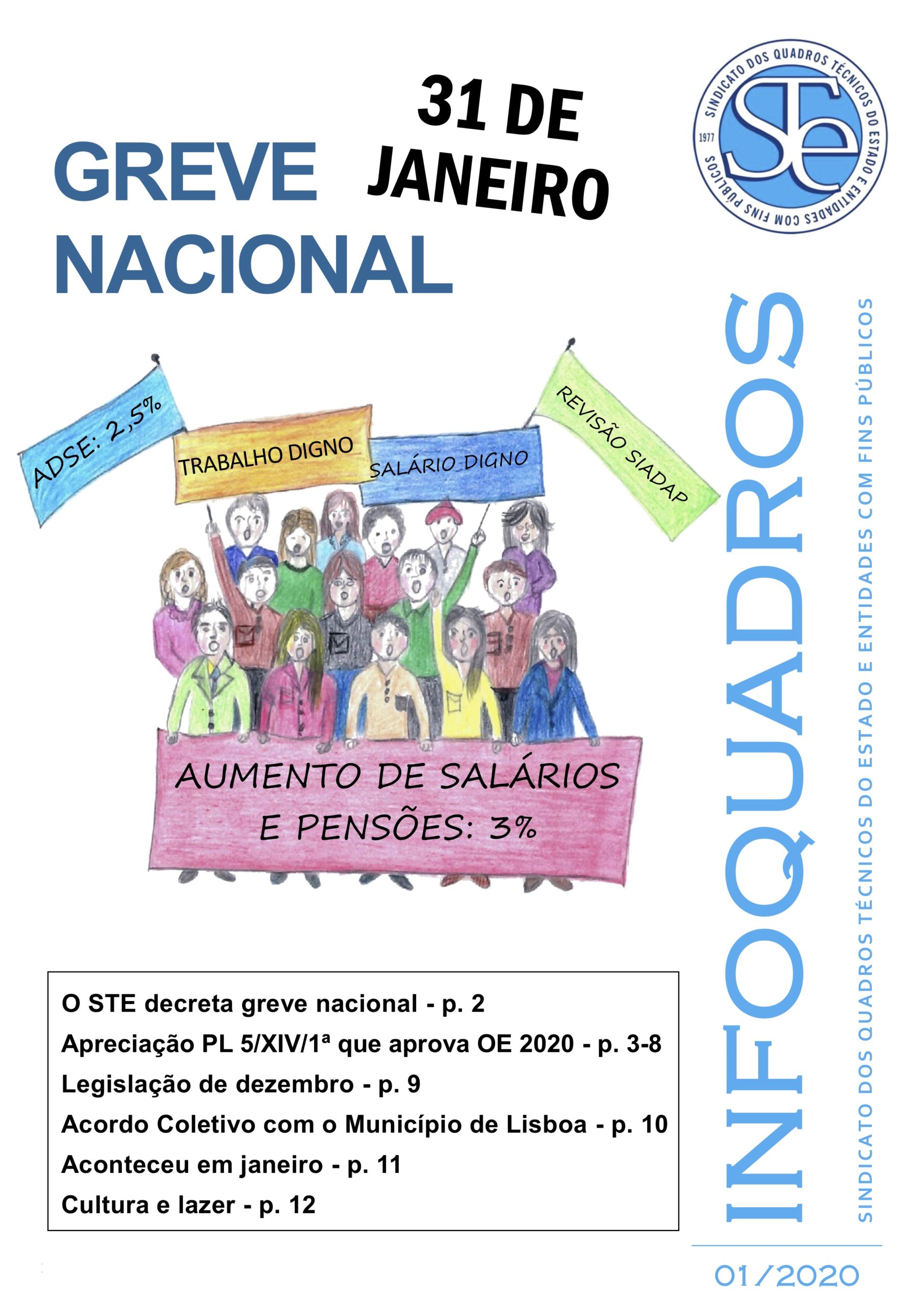 InfoQuadros Janeiro 2020
