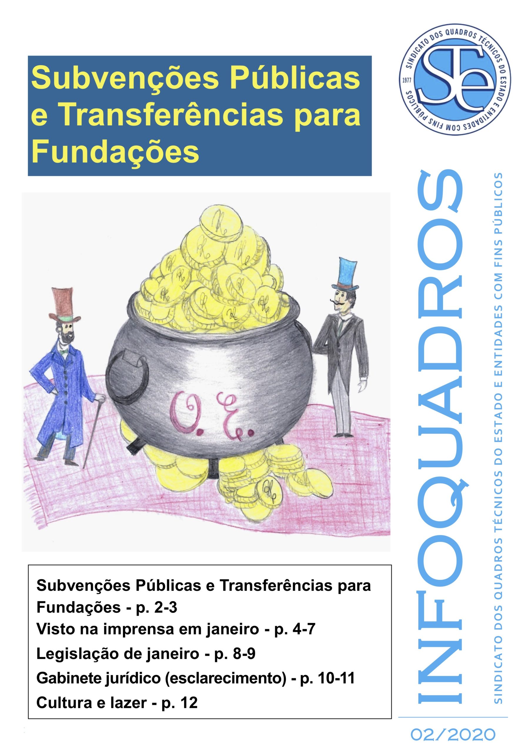 InfoQuadros de Fevereiro